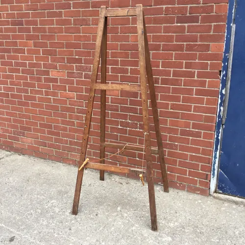 Period Wooden A-Frame Easel