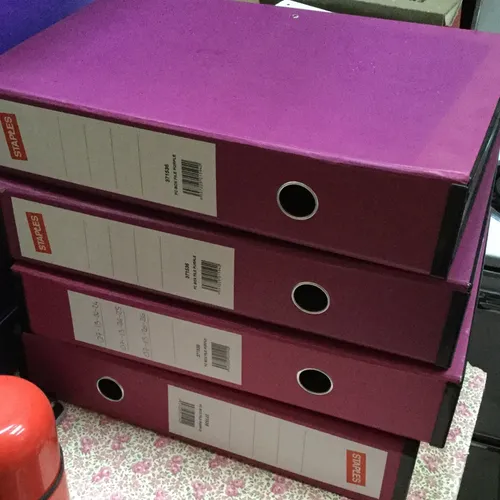 Pink box files
