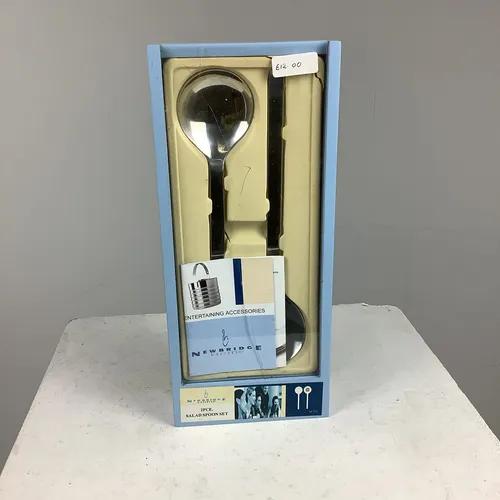 Silver Salad Spoon Set