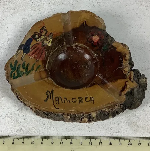 Minorca Wooden Ashtray