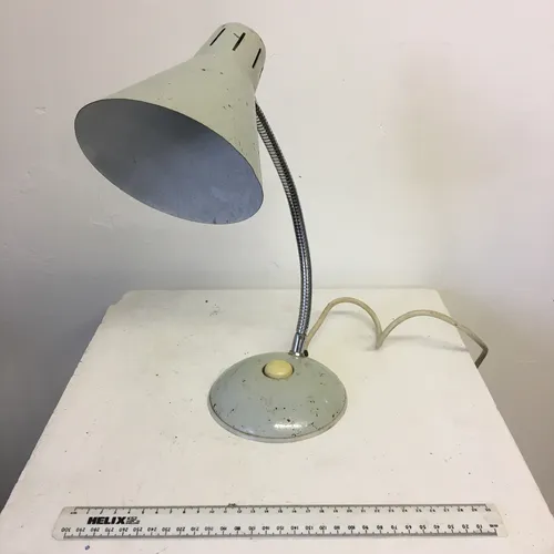 Cream/White anglepoise desk lamp