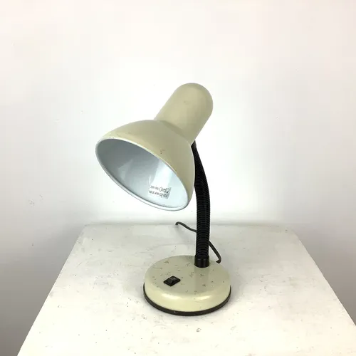 Cream desk lamp