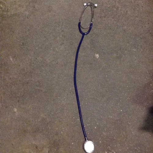 purple stethoscope