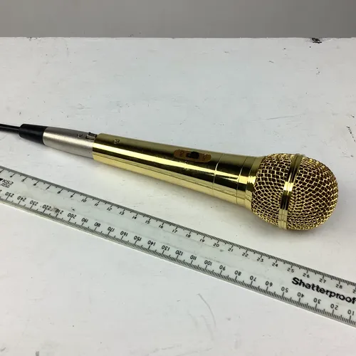 Gold Microphone