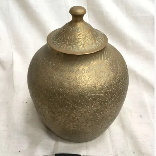 Brass Urn with lid