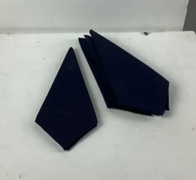 Navy Blue Cloth Napkins (4 Available)