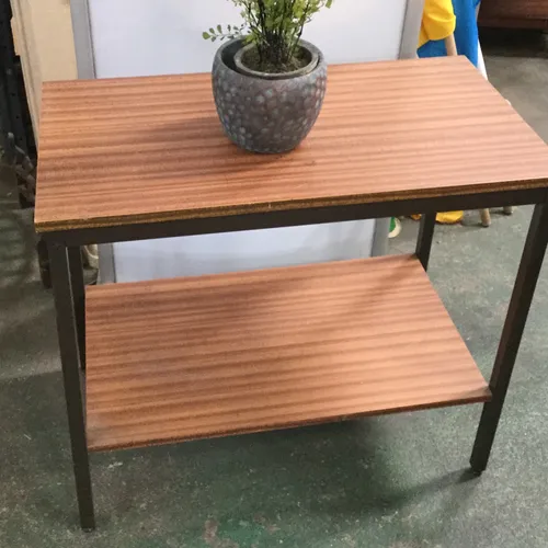 70s two tiered table