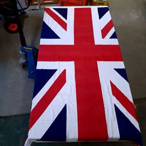 Very large Union Jack flag (302cm in length)