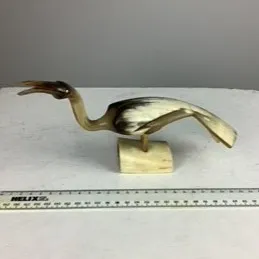 Horn Bird Ornament