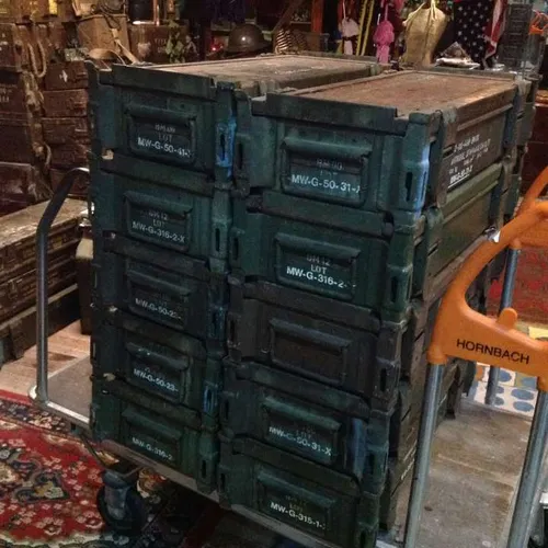 metal ammunition box