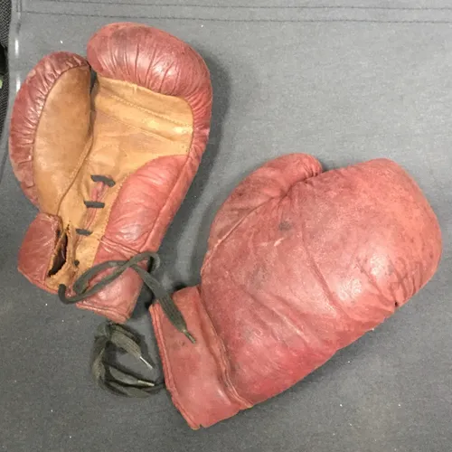 Period Red Boxing Gloves
