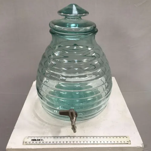 Beehive Shape Glass Water Dispenser