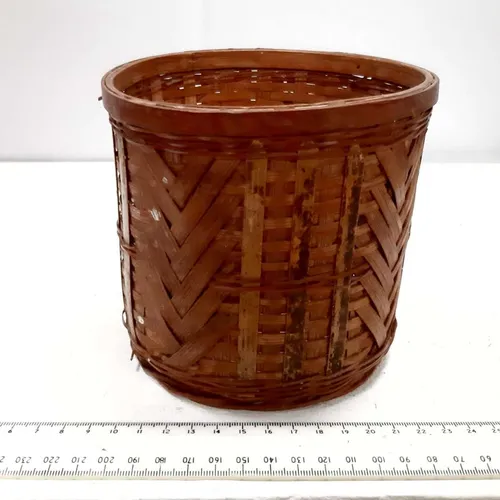 Tall wicker/woven basket