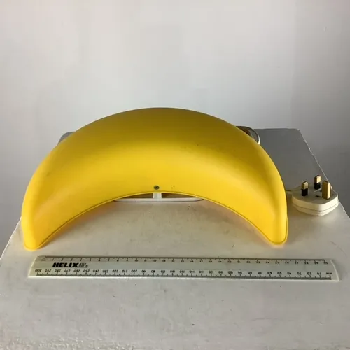 Yellow Segment Moon Plastic Lamp/Wall Light