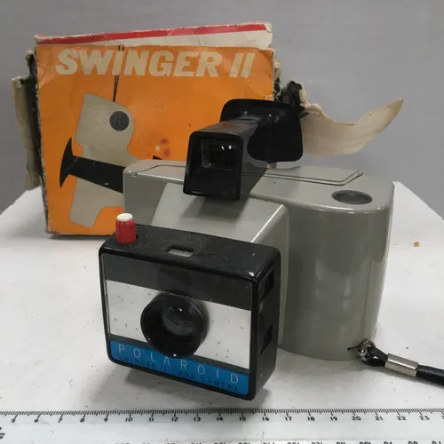 Polaroid Swinger Camera Grey with box