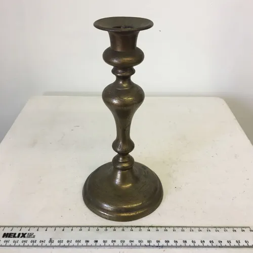 Small bronze candlestick