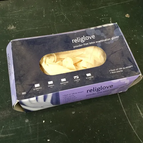 Religlove Latex Examination Gloves Box