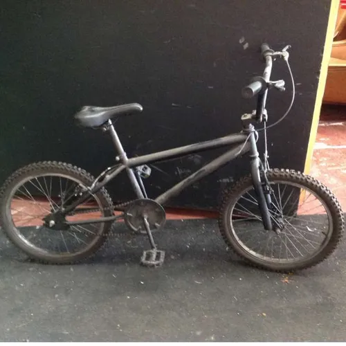 black BMX bicycle