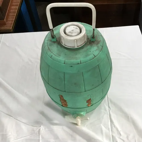 Blue Green Plastic Keg Drinks Container