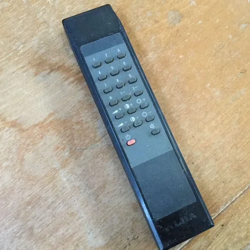 Black Alba TV Remote Control