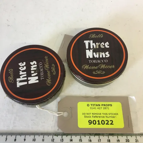 Three Nuns loose tobacco tin