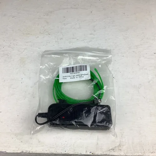 9ft Green Wire Lights