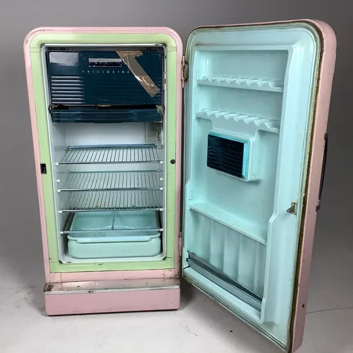 1950s Pink Frigidaire Fridge