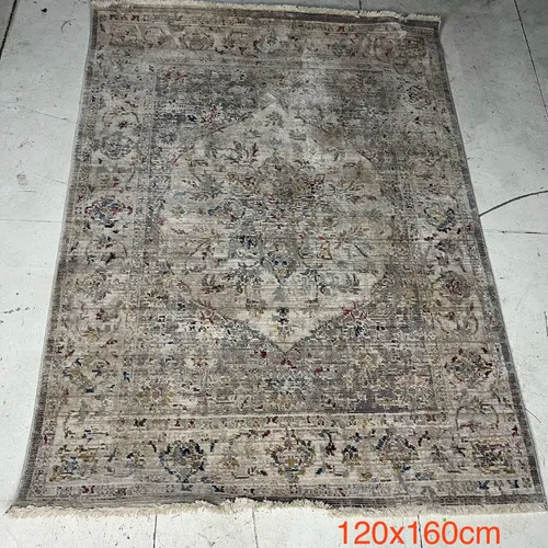 Faded Persian-Style Area Rug