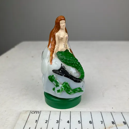 West Country Cream Mermaid Shaped Miniature Sherry Bottle
