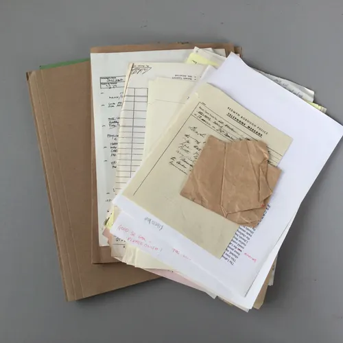 Quantity of Miscellaneous Paperwork Bumph and Folders