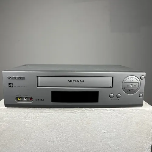 Silver Schneider VHS Player 