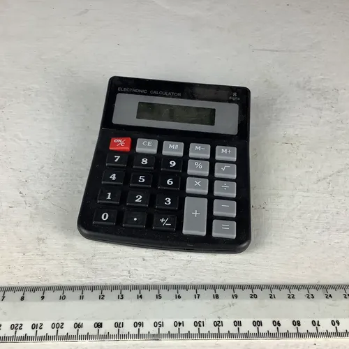 Black Electronic Calculator