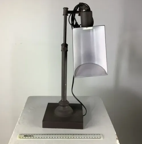 Grey Metal Swing Arm Anglepoise Desk Lamp
