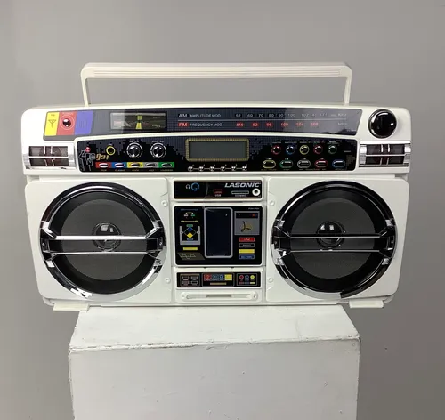 Lasonic Whitaker Colourful stereo Boom Box
