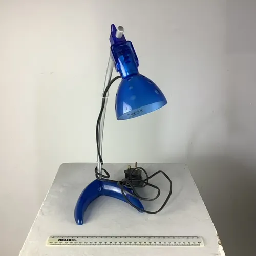 Blue Plastic Anglepoise Lamp