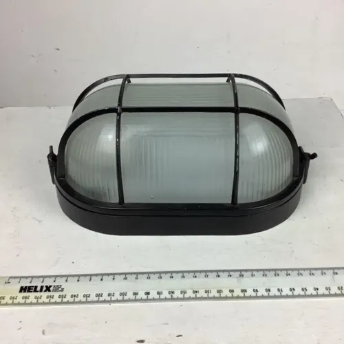 Black Bulkhead Light 