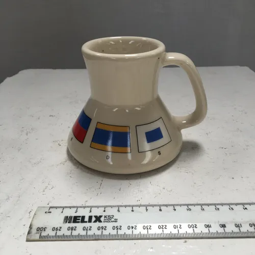 Cream Feltman Langer Nautical Mug 