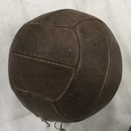Period leather football