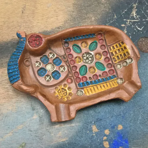 Ceramica Marquez elephant ashtray