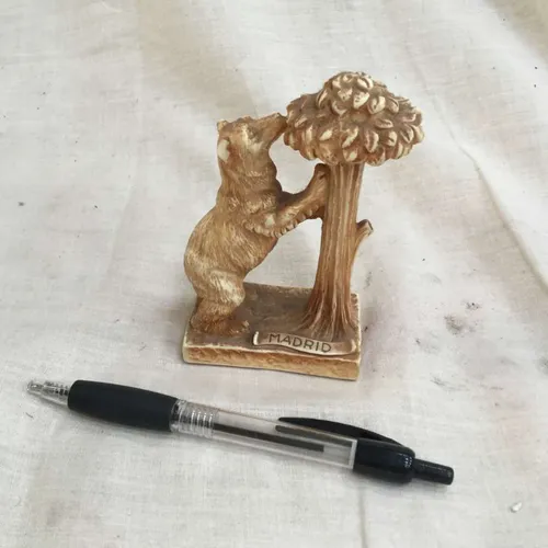 Bear and Tree Ornament 