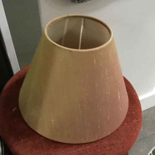 Period Brown Orange Cone Lampshade Lamp Shade