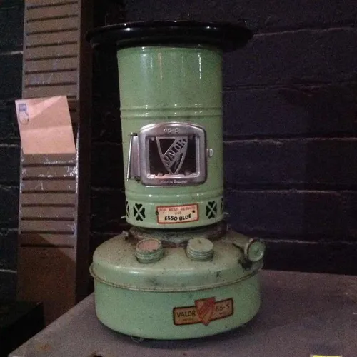 Duck-Egg Blue Valor 65c Paraffin Camping Stove Period