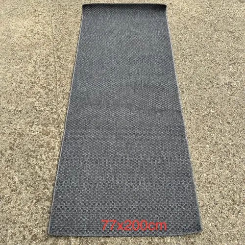 Long Dark Grey Floor Runner