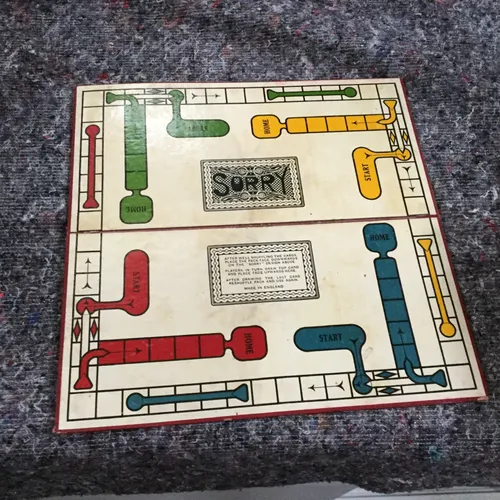 Period Sorry Game Board