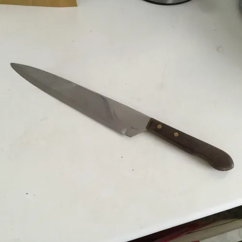 Wood Handle Kitchen Knife