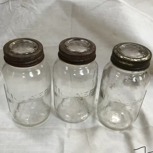 Period Medium Size Glass Kilner Jars