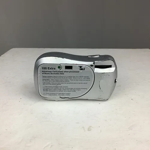 Red and Silver Boots Film Camera