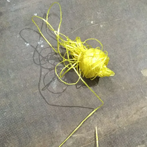 Yellow twine/string