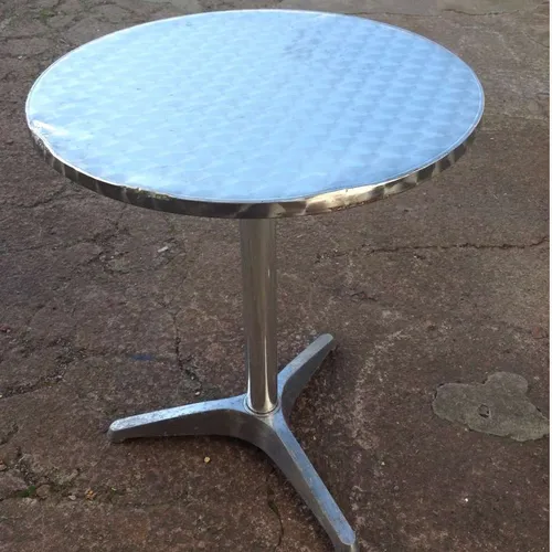 metal cafe table