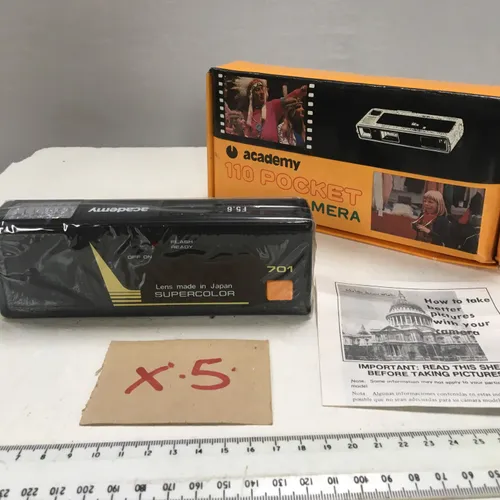 Academy 110 Pocket Camera boxed